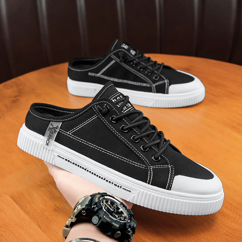 Men's Versatile Heelless Canvas Casual Sneakers