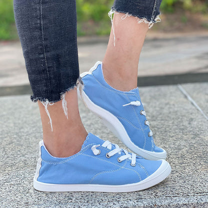 Plus Size Casual Canvas Shoes