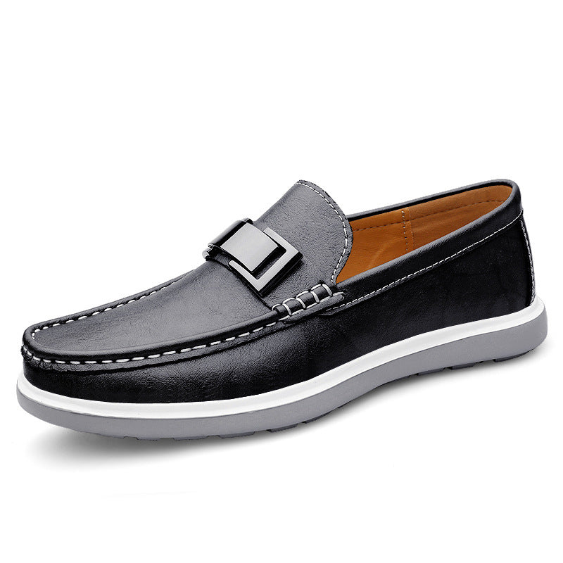 Spring Low-Top Slip-On Flat Casual Shoes