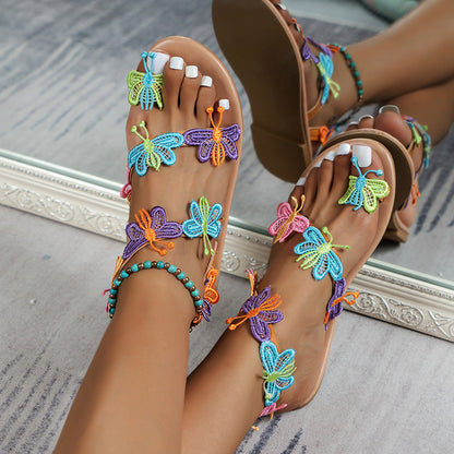 Fashionable Personalized Colorful Sandals for Women