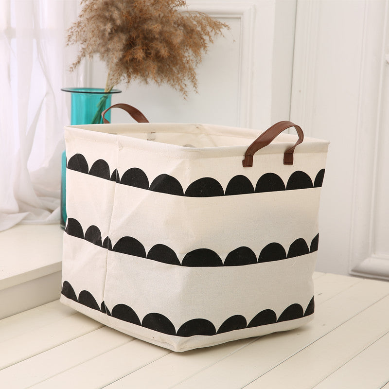 Toy Storage Basket - Space-Saving Household Organizer