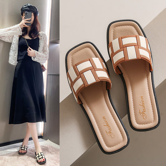 Women's Fashionable Non-Slip Beach Casual Sandals for Summer