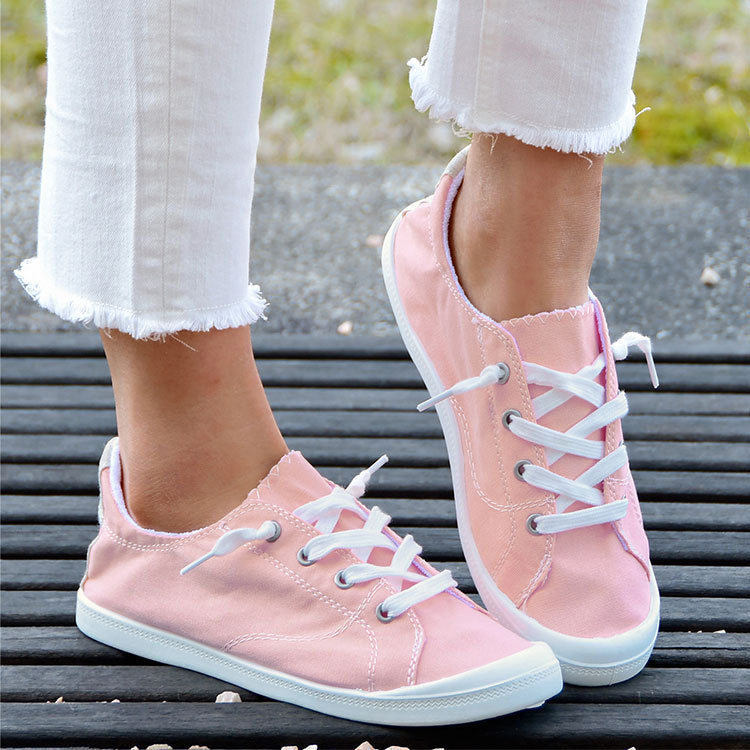 Plus Size Casual Canvas Shoes