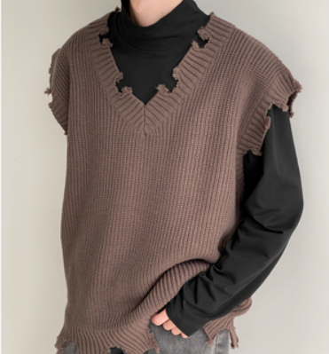 High Street Destroyer Knit Vest