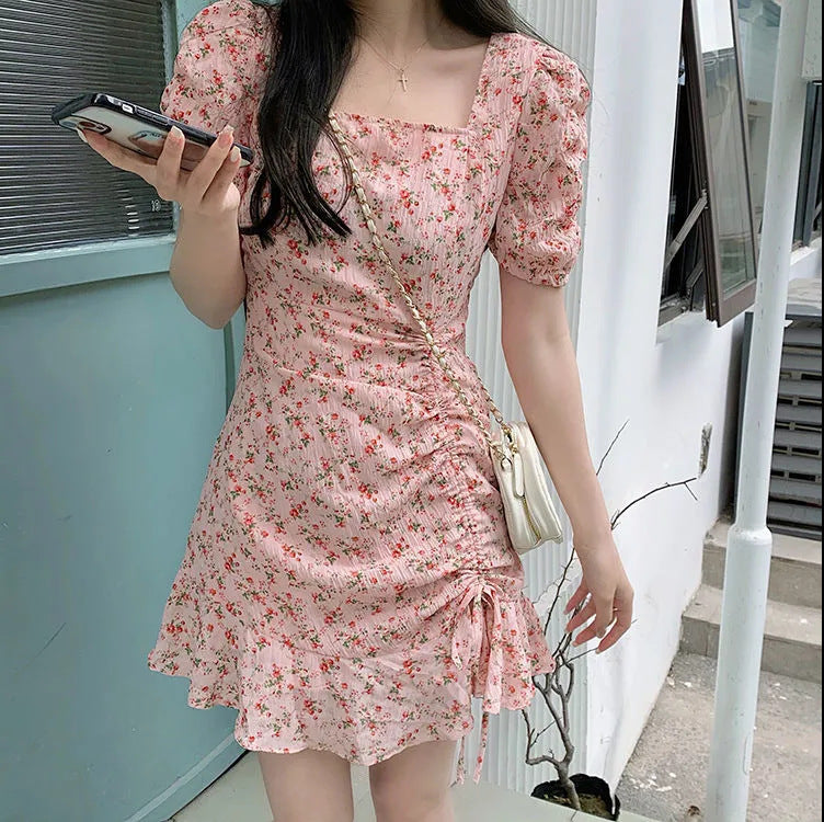 Women's Fashionable And Gentle Floral Dress