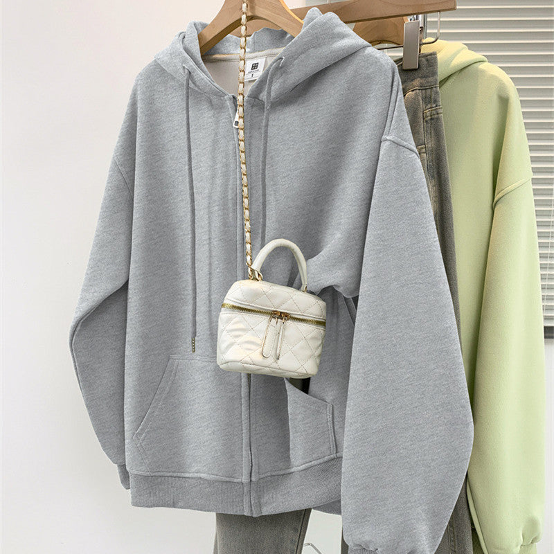 Women's Cotton Hooded Sweater - Spring & Autumn Style