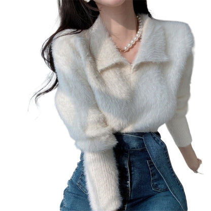 Chic Western Style All-Match Women's Sweater – Fashionable Temperament