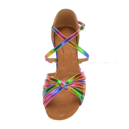 Women's Latin Color Dancing Shoes