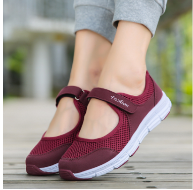 Women's walking flat shoes