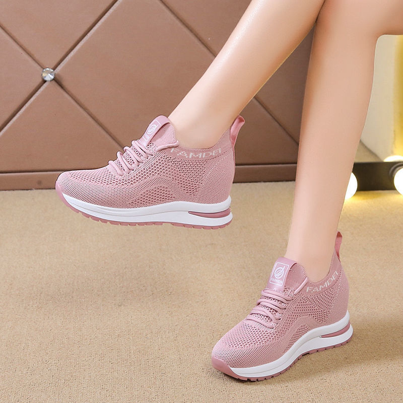 High-Rise Thick-Sole Sneakers for Women