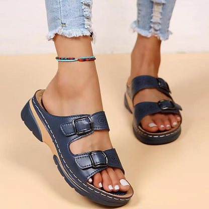 Plus Size Fashion Wedge Sandals for Casual Wear