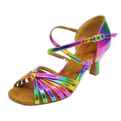 Women's Latin Color Dancing Shoes