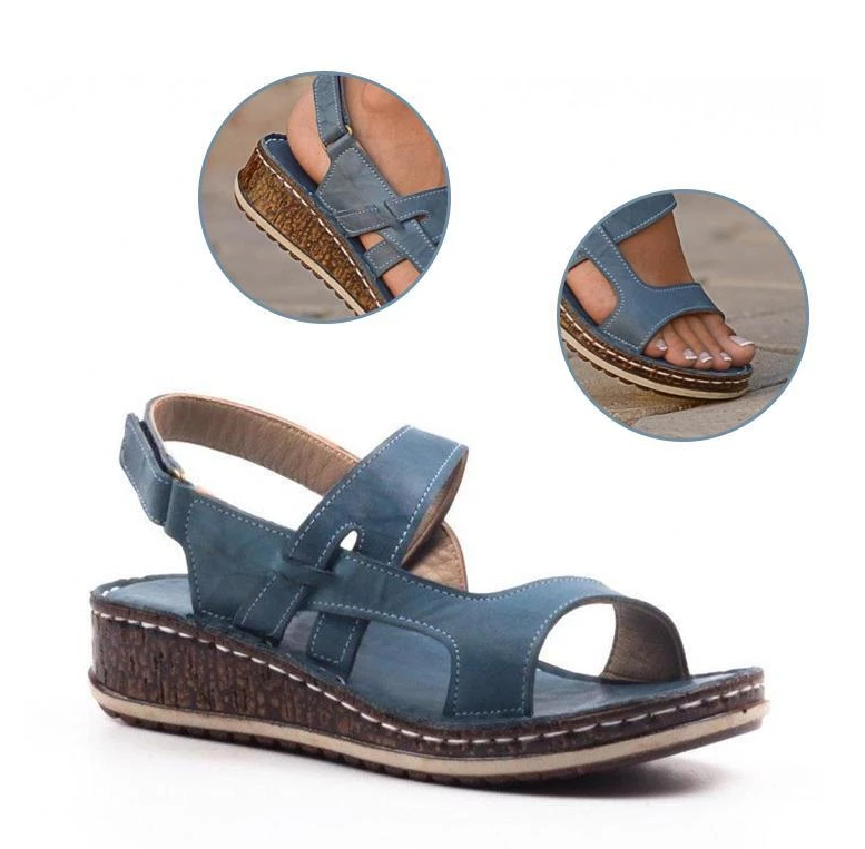 College Style Low Heel Casual Sandals