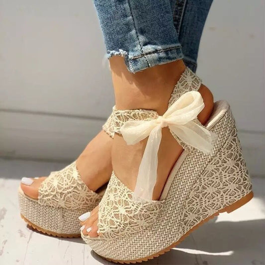 Women's Fashion Wedge Fish Mouth Sandals