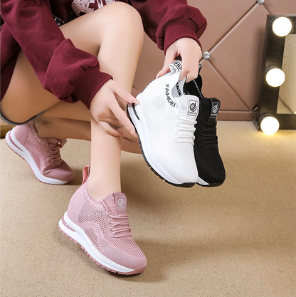 High-Rise Thick-Sole Sneakers for Women