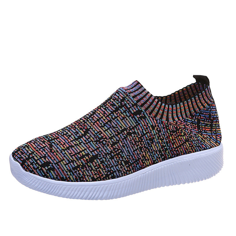 Sports Running Flying Woven Shoes Men's And Women's New Sports Shoes Men's And Women's